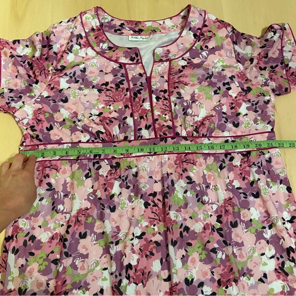 ULLA POPKEN XXL maxi floral dress. Perfect lounge dress. - Picture 7 of 9